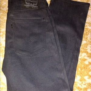 Off black/grey Levi 511 jeans